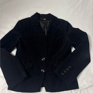 H&M Corduroy Black Women's Blazer